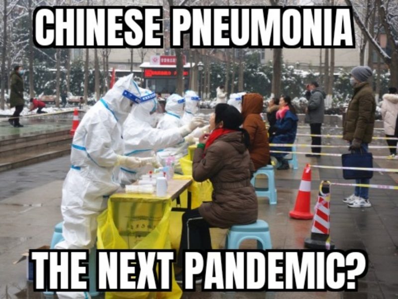 Chinese Pneumonia. The Next Pandemic?