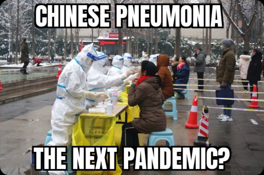 Chinese Pneumonia. The Next Pandemic? The Newscasters