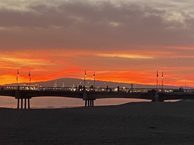 Sunday Sunset ENWS East, North, West, South… Mixing up mainstream NEWS.
