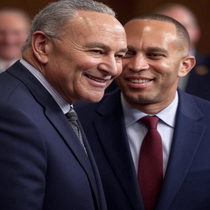 JORGE MARTINEZ: How Chuck Schumer, Hakeem Jeffries, And the Radical Left Held America Hostage