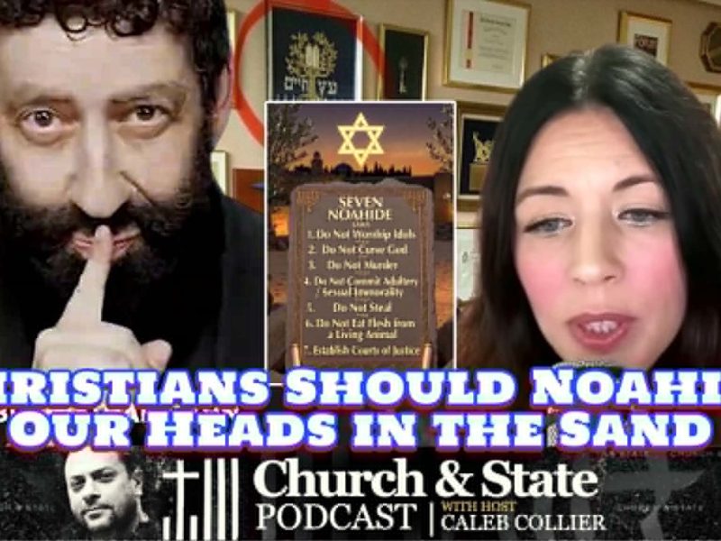 Christians Should Noahide Our Heads in the Sand Christians Should Noahide Our Heads in the Sand