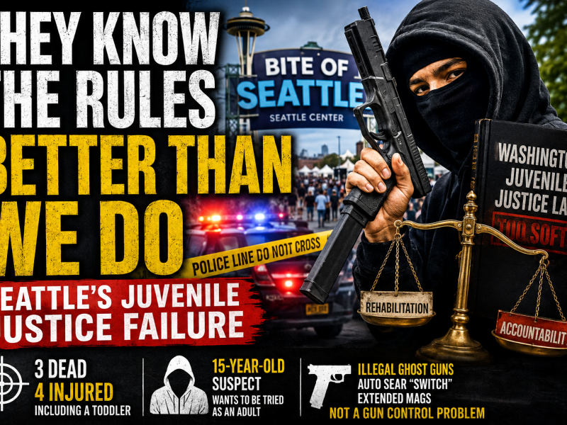 Seattle Mass Shooting: Is Washington’s Juvenile Justice System Failing Public Safety? Seattle Mass Shooting: Is Washington’s Juvenile Justice System Failing Public Safety?