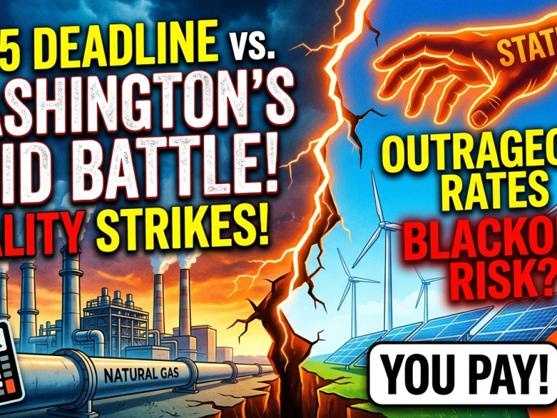 Washington’s 2045 Clean Energy Fantasy Just Hit a $100B Wall of Reality Washington’s 2045 Clean Energy Fantasy Just Hit a $100B Wall of Reality