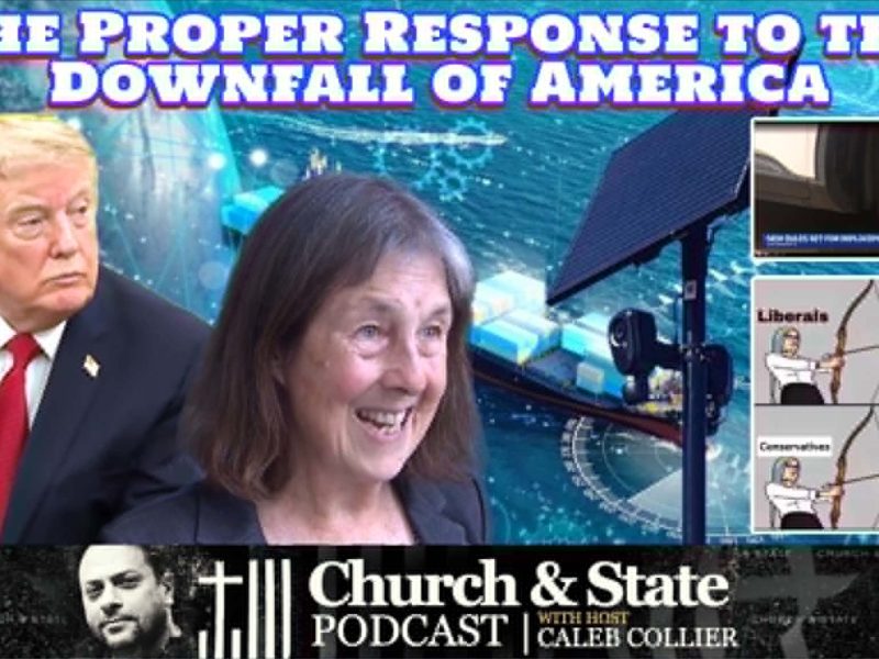 The Proper Response to the Downfall of America The Proper Response to the Downfall of America