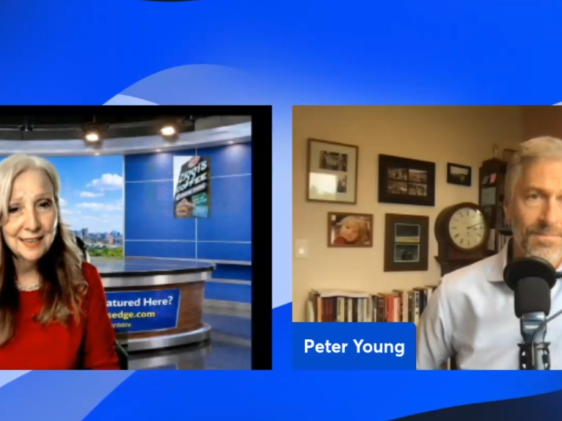Peter Young, author of Stop The Tall Man, Save The Tiger as well as The Blue Team: A Novel About Faith and Basketball